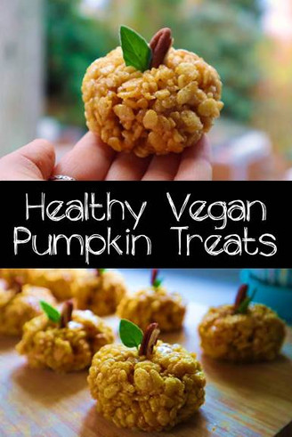 Vegan Halloween Pumpkin Treats