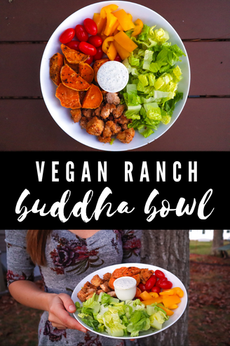 Vegan Weight Loss Meal ♥ Ranch Buddha Bowl